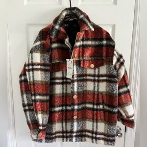 ZARA Women’s Plaid Jacket